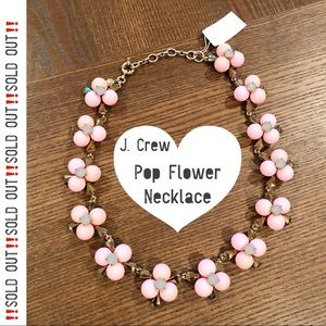 🌸🌸 J. Crew Pop Flower Necklace 🌸🌸